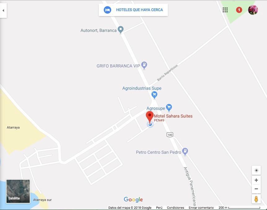Motel Sahara Suites Barranca Eksteriør bilde